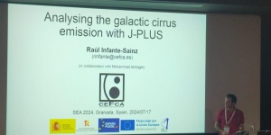 Imagen de una conferencia de Raúl Infante, investigador del CEFCA. Fuente: CEFCA